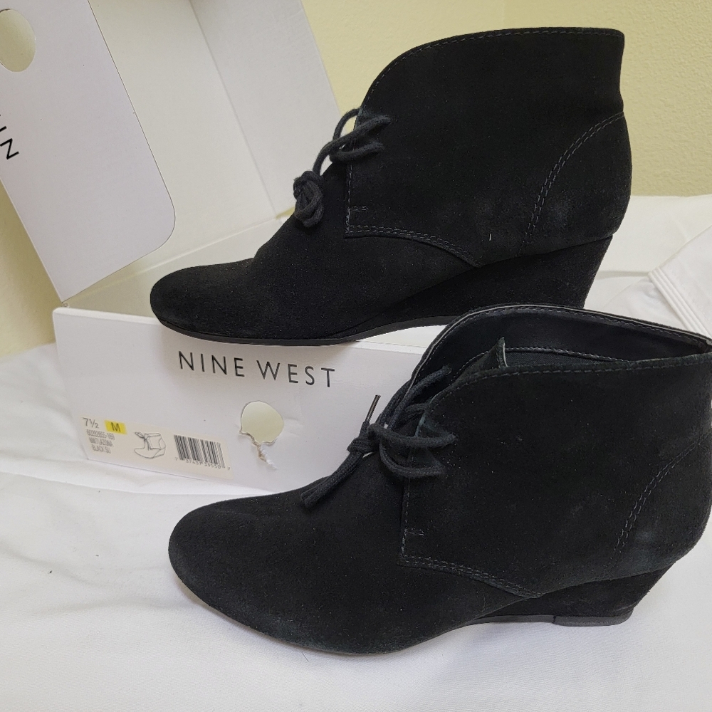 Nine West Lazona Wedge Bootie